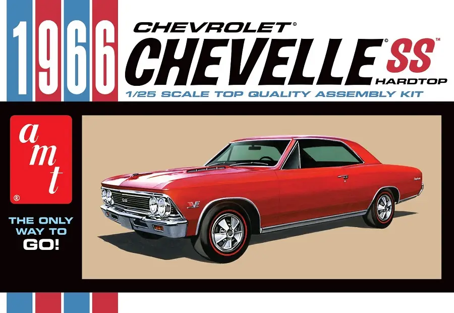 Amt 1:25 1966 Chevy Chevelle Ss bouwdoos Express Levering