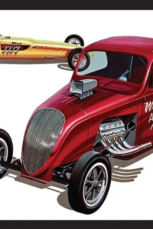 Snelle Levering Amt 1:25 Fiat Double Dragster - modelbouw