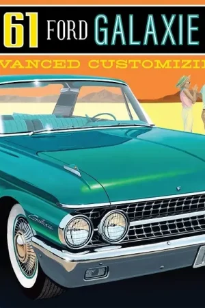 Amt 1:25 Ford Galaxie Hardtop 1961 - modelbouw Gereduceerde Prijs