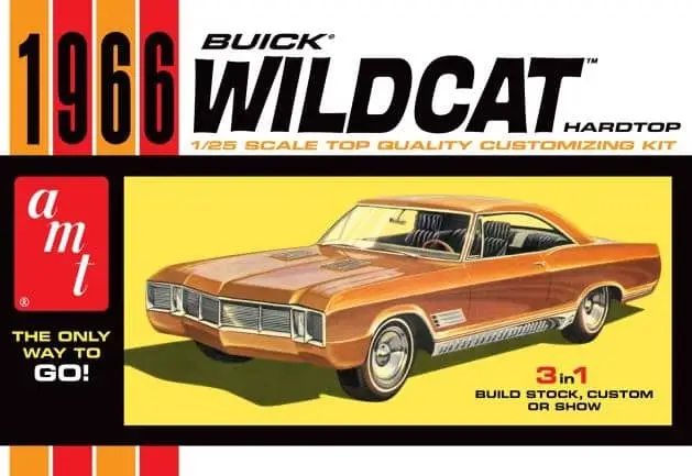 Voordeelprijs Amt 1:25 Buick Wildcat 1966 - modelbouw