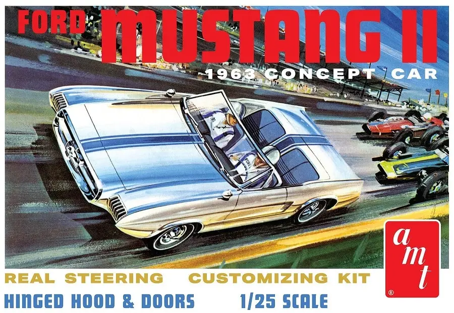 Amt 1:25 Ford Mustang Ii Concept Car - modelbouw Betaalbaar