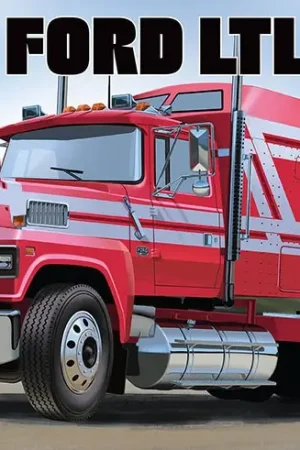 AMT 1:24 Ford LTL 9000 Semi Tractor #1238 bouwdoos Weekendaanbieding