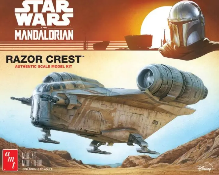 Beperkt Aanbod AMT 1:72 Star Wars: Mandalorian Razor Crest