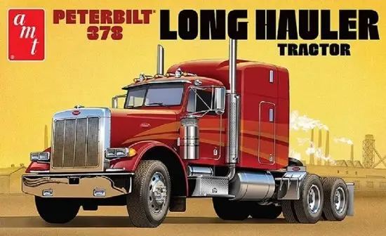 Gratis Retour Amt 1:24 Peterbilt 378 Long Hauler - modelbouw