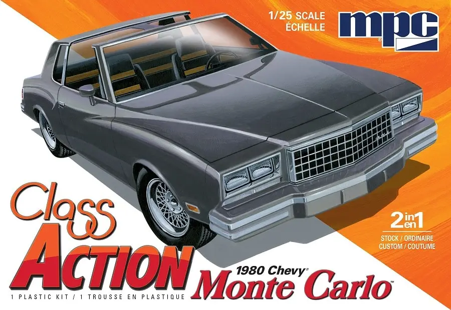 Favoriet Mpc 1:25 1980 Chevy Monte Carlo "Class Action" - modelbouw