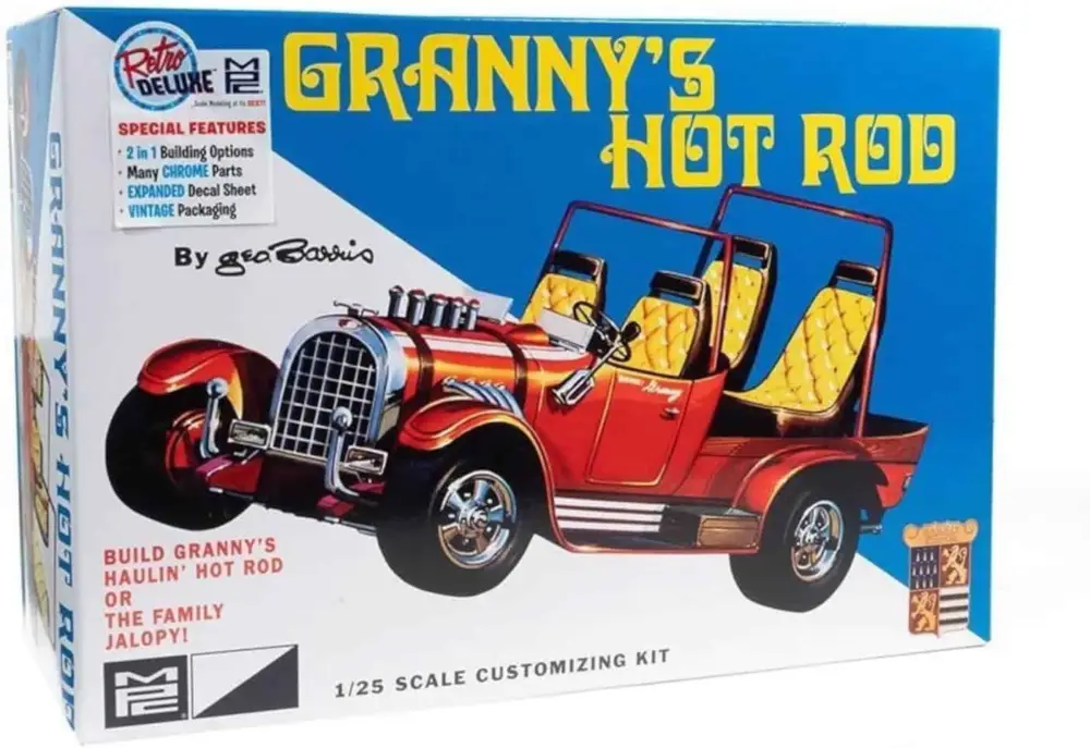 Mpc 1:25 Granny'S Hot Rod George Barris - modelbouw Koopje