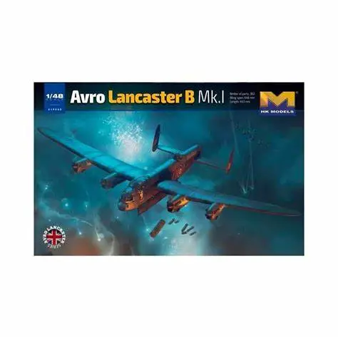 Hk Models 1:48 Avro Lancaster B Mk.I #HK01F005 Hoge Kwaliteit