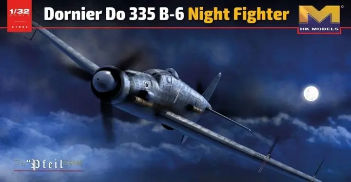 Merkproduct Hk Models 1:32 Dornier Do335 B-6 Night Fighter #01E21