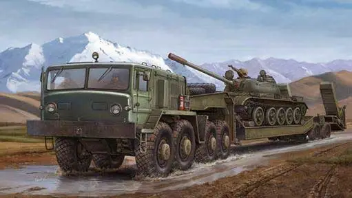 Trumpeter 1:35 Soviet Tank Maz 537 bouwdoos Bestel Nu