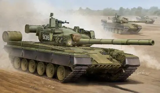 Trumpeter 1:35 Russian T80 Mbt bouwdoos Express Levering