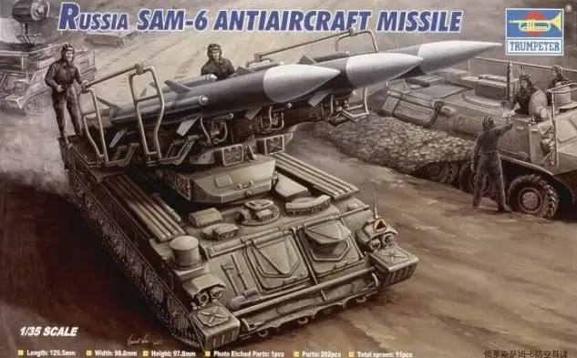 Superprijs Trumpeter 1:35 RUSSIAN SAM-6