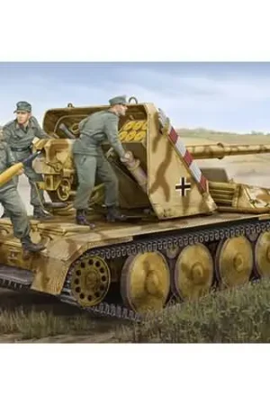 Direct Verzonden Trumpeter 1:35 8.8Cm Pak 43 Selbstf - modelbouw
