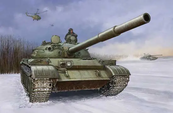 Alleen Vandaag Trumpeter 1:35 Russian T-62 Mod 1960 - modelbouw