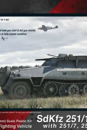 Lage Kosten Rubicon Models 1:56 Sdkfz 251D 3In1 Set 1 - modelbouw
