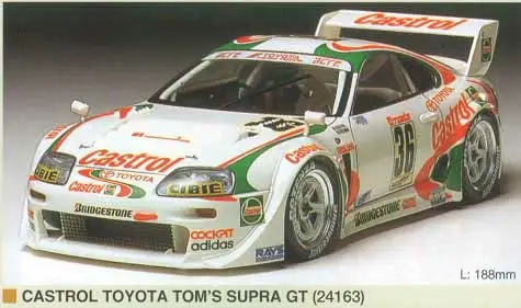 Tamiya 1:24 Castrol Toyota Tom Supra - modelbouw Gratis Retour