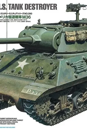 Tamiya 1:35 M36 U.S. TANK DESTROYER - modelbouw Premium