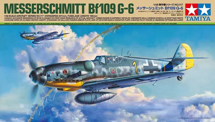 Alleen Vandaag Tamiya 1:48 Messerschmitt Bf 109 G-6 - modelbouw