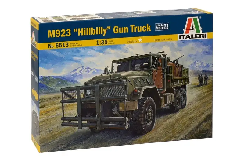 Flitsaanbieding Italeri 1:35 M923 HILLBILLY Gun Truck - modelbouw