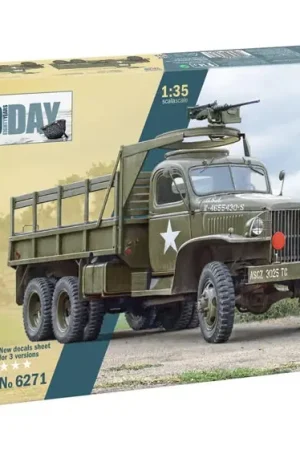 Snelle Levering Italeri 1:35 Gmc 2 1/2 Ton. Truck D-Day 80Th Anniversary - modelbouw