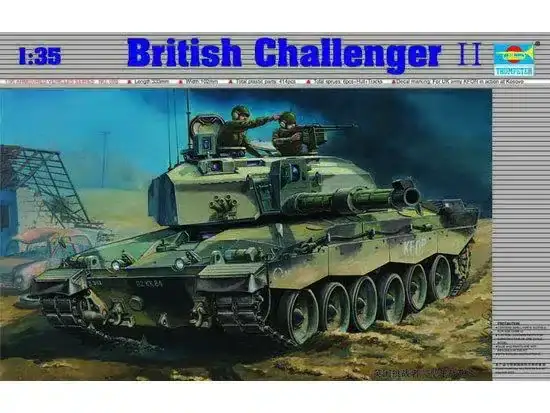 Trumpeter 1:35 BRITISH CHALLENGER II - modelbouw Tijdelijk Beschikbaar