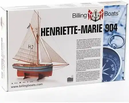 Billing boats 1:50 Henriette Marie - modelbouw Beperkt Aanbod