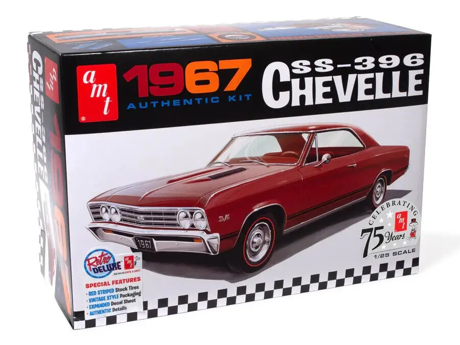 Koop Vandaag Amt 1:25 1967 Chevrolet Chevelle Ss396 - modelbouw