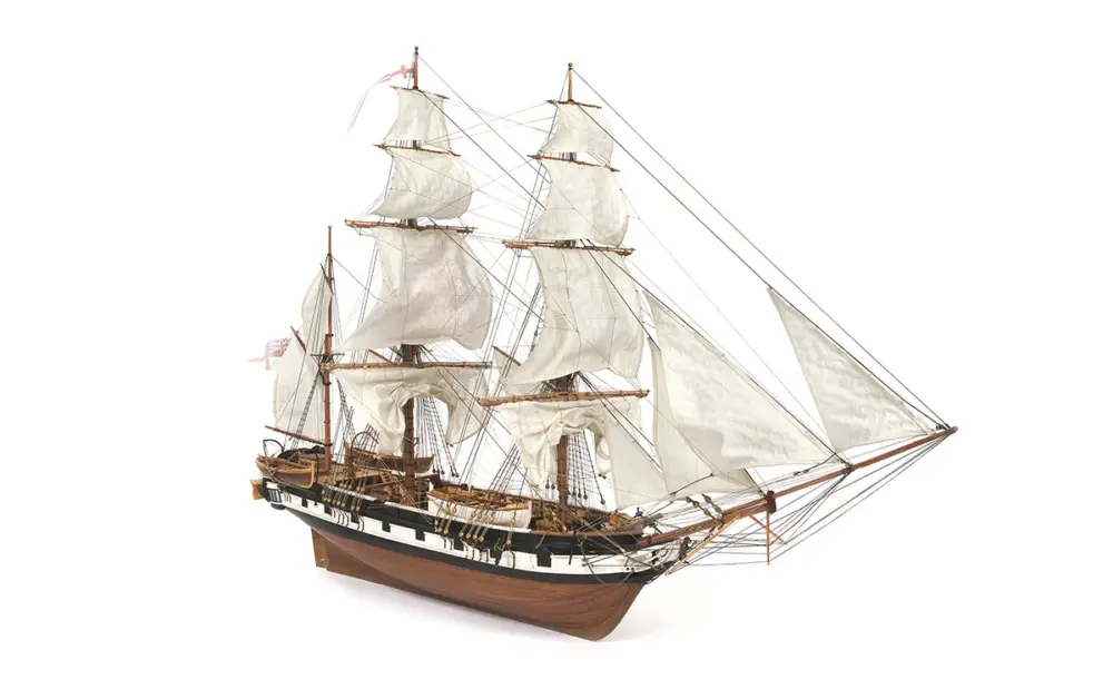 Occre 1:60 Hms Beagle #OCR-12005 houten bouwdoos Gecertificeerd