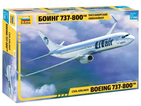 Must-Have Zvezda 1:144 Boeing 737-800 - modelbouw