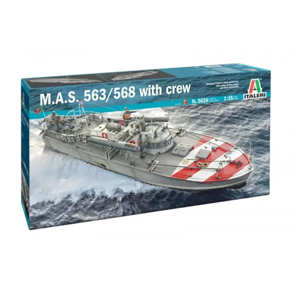 Shop Nu Italeri 1:35 M.A.S. 563/568 With Crew #5626