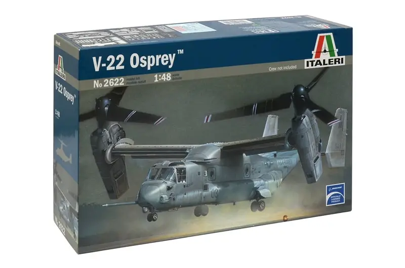 Beperkt Aanbod Italeri 1:48 V-22 OSPREY - modelbouw