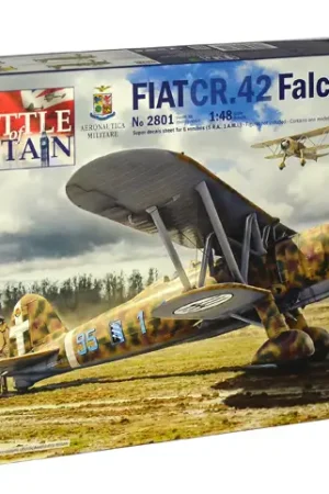 Italeri 1:48 Fiat Cr.42 Falco #2801 bouwdoos Goedkoop