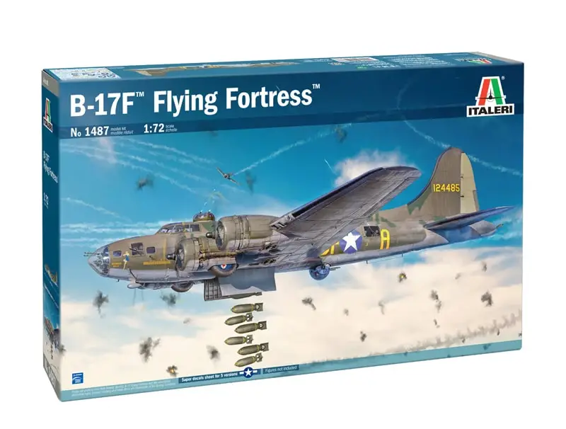 Aanbieding Italeri 1:72 B-17F Flying Fortress - modelbouw