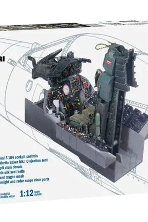 Italeri 1:12 F-104G Cockpit modelbouw bouwpakket Bestseller