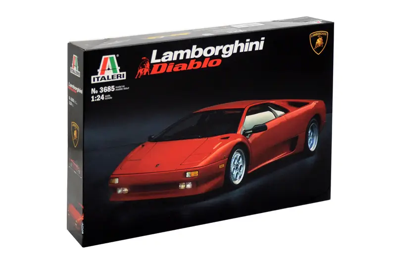 Italeri 1:24 Lamborghini Diablo - modelbouw Gecertificeerd