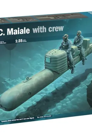 Alleen Vandaag Italeri 1:35 S.L.C. Maiale With Crew - modelbouw