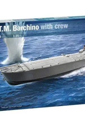 Italeri 1:35 M.T.M. Barchino With Crew - modelbouw Bestel Nu