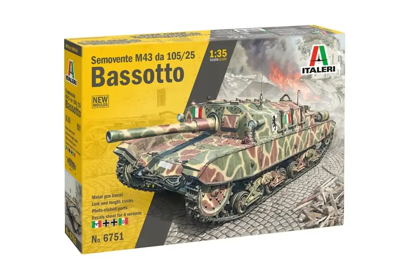 Italeri 1:35 Semovente M43 Bassotto bouwdoos Veilige Betaling