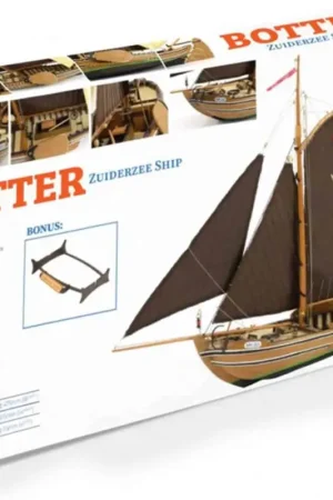 Premium Artesania 1:35 Latina Zuiderzee Botter - New Edition - modelbouw