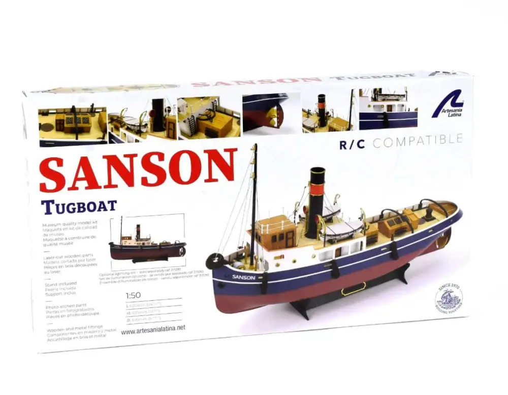 Premium Artesania 1:50 Sanson Tugboat 20415 - modelbouw