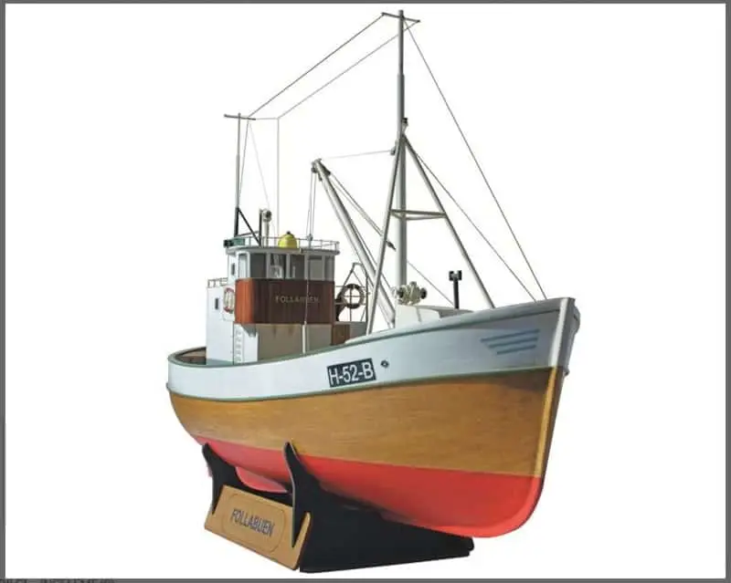 Direct Beschikbaar Turkmodel 1:25 MS Follabuen - modelbouw