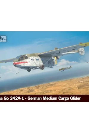 Gecertificeerd IBG MODELS: 1/72 - Gotha Go-242A-1 - German Medium Cargo Glider Schaalmodel