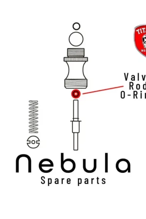 TITANS HOBBY: part 25. Valve Rod O-Ring for NEBULA Airbrush Betaalbaar