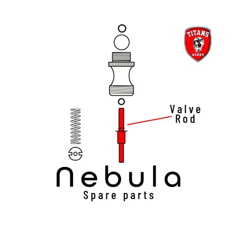 Nu Kopen TITANS HOBBY: part 26. Valve Rod for NEBULA Airbrush
