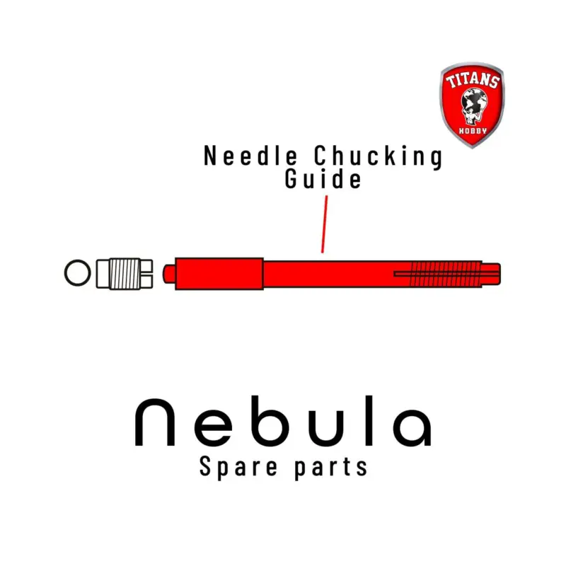 TITANS HOBBY: part 13. Needle Chucking Guide for NEBULA Airbrush Finale Uitverkoop