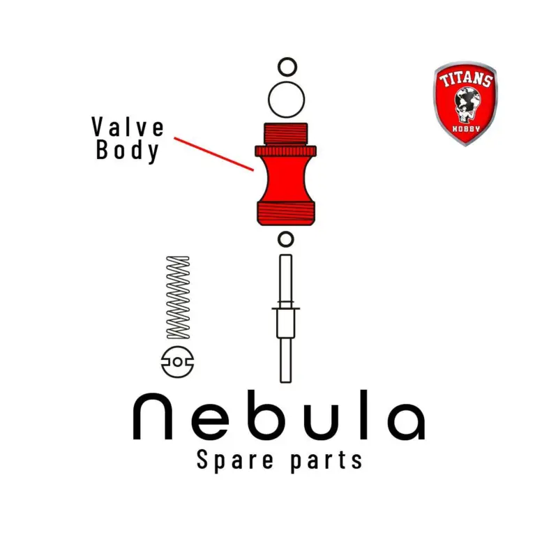 TITANS HOBBY: part 24. Valve Body for NEBULA Airbrush Weekendaanbieding