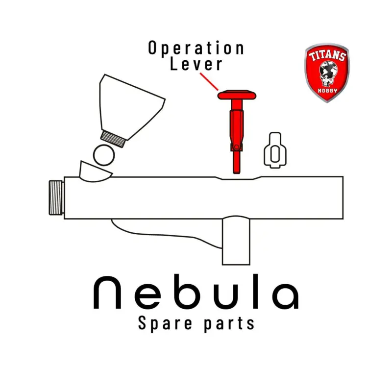 Weekendaanbieding TITANS HOBBY: part 8. Operation Lever for NEBULA Airbrush