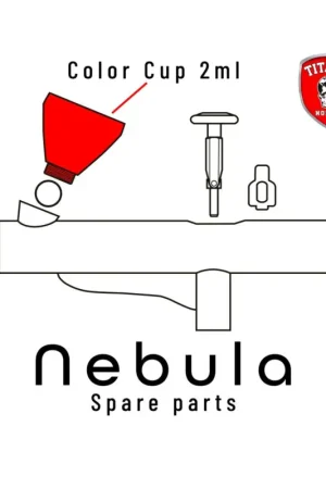 TITANS HOBBY: part 7. Color Cup 2ml for NEBULA Airbrush Aanbieding