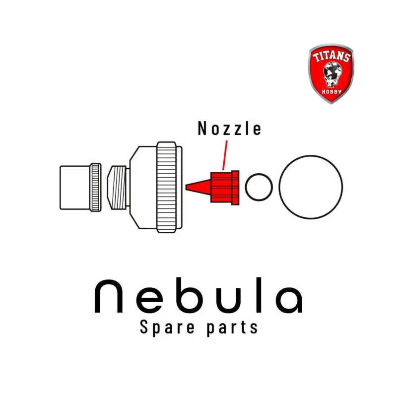 Alleen Vandaag TITANS HOBBY: part 3. Nozzle for NEBULA Airbrush