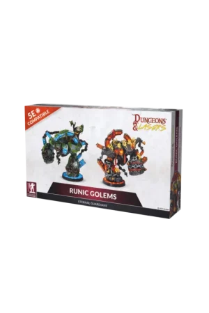Dungeons & Lasers - Figurines - Runic Golems Figuurtje Populair