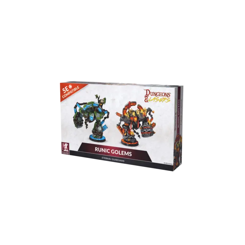 Dungeons & Lasers - Figurines - Runic Golems Figuurtje Populair